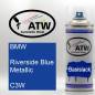 Preview: BMW, Riverside Blue Metallic, C3W: 400ml Sprühdose, von ATW Autoteile West.